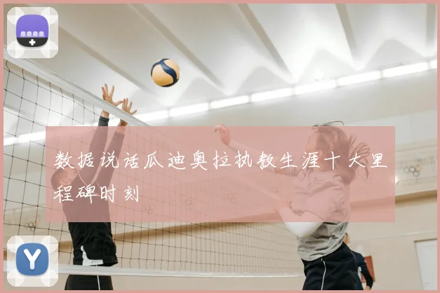 数据说话瓜迪奥拉执教生涯十大里程碑时刻